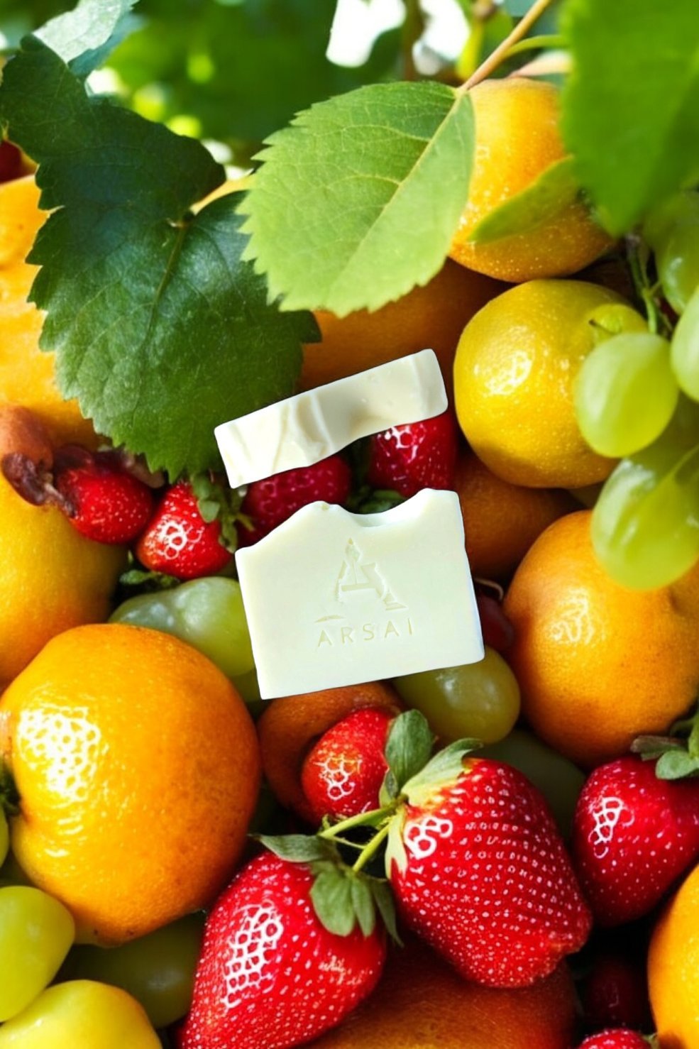 Handmade olive oil soap bars - Fruity scented skincare