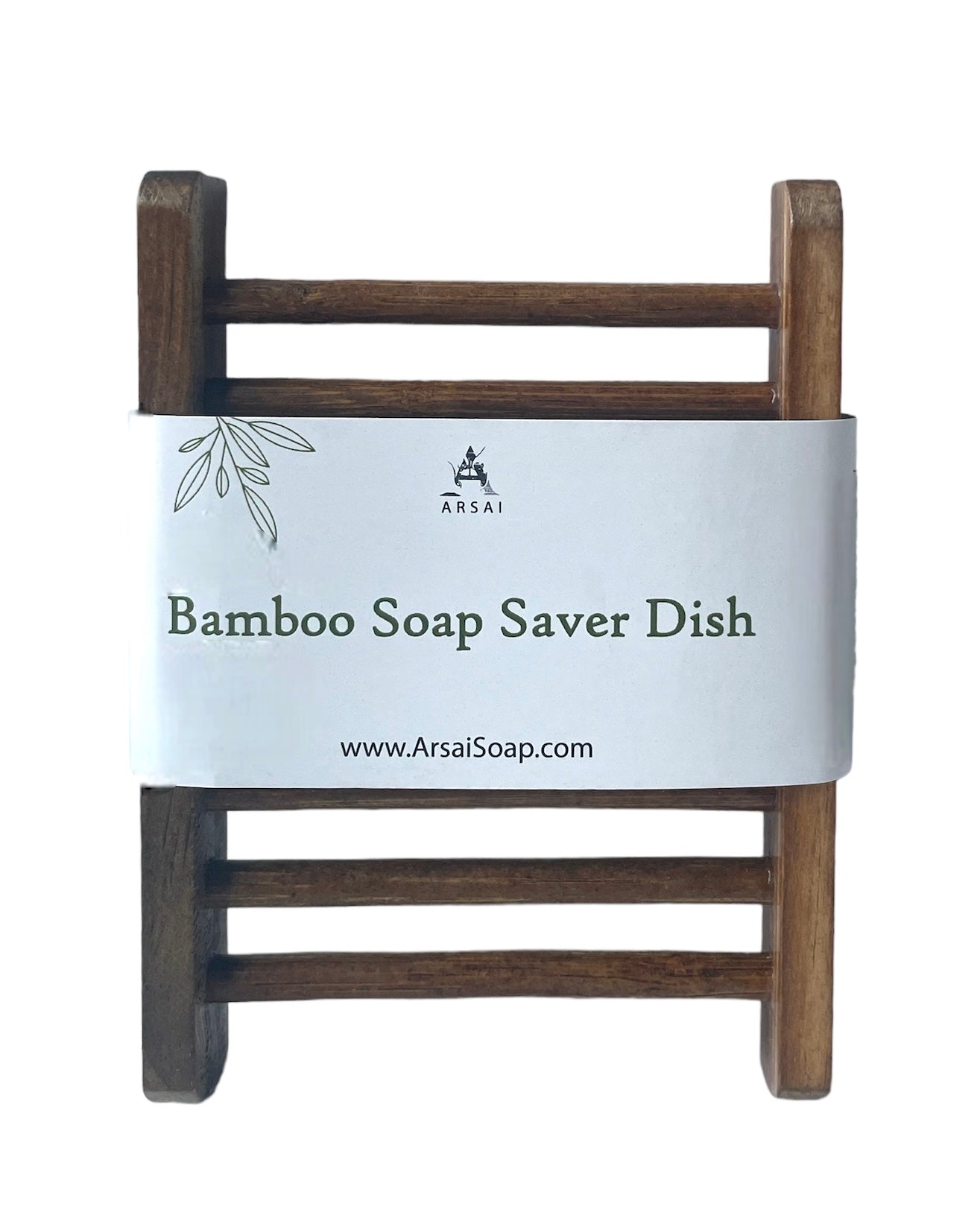 Bamboo Soap Saver Dish - Arsai Soap - Handmade Olive Oil SoapBamboo Soap Saver DishSoap SaverArsai SoapBMB - SP - SVR - DSH