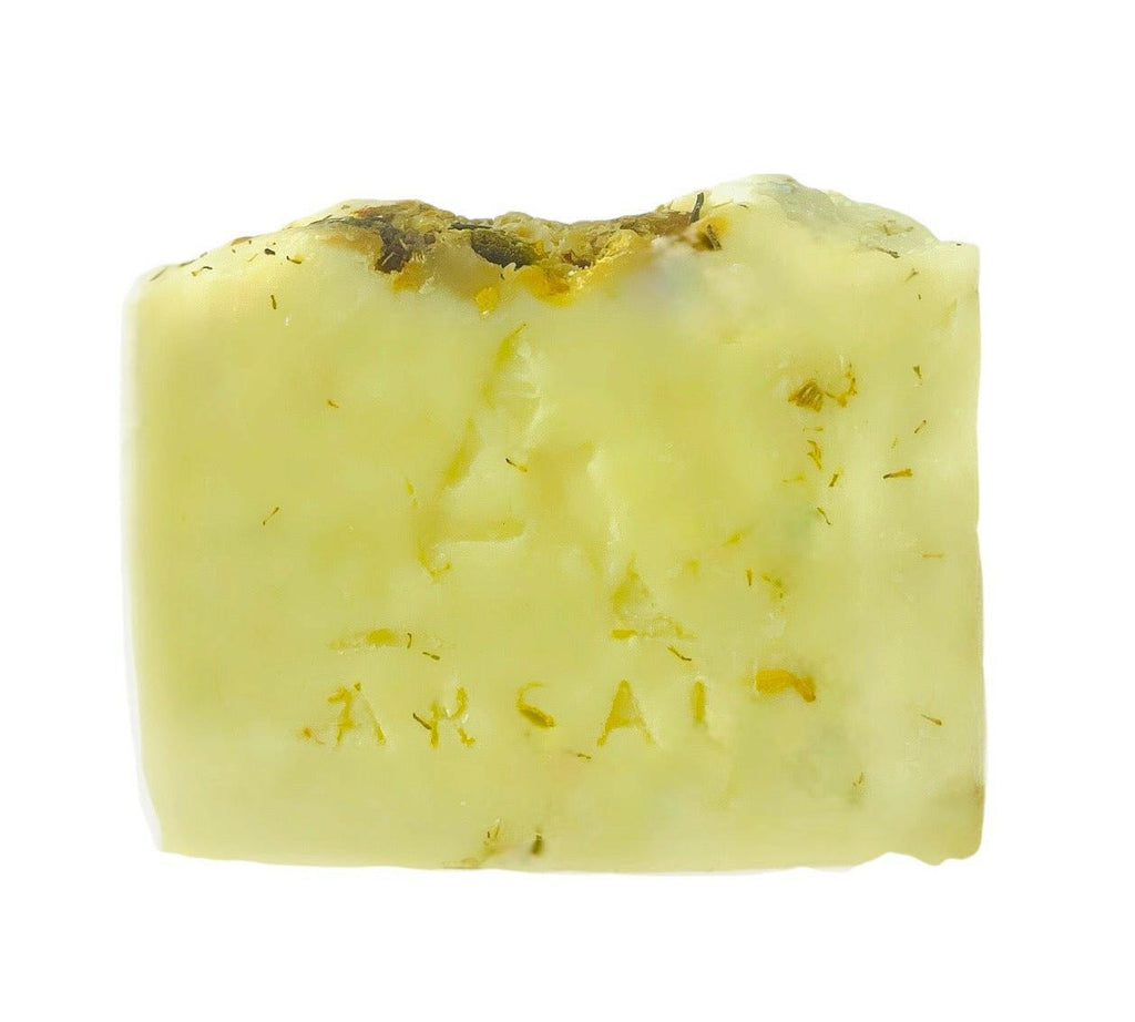 Handmade Chamomile Olive Oil Soap Bar.