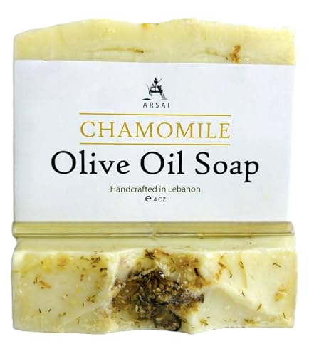 Handmade Chamomile Olive Oil Soap Bar - Arsai Soap - Handmade Olive Oil SoapHandmade Chamomile Olive Oil Soap BarBar SoapCHM - LV - OIL - SPArsai Soap5285012761568