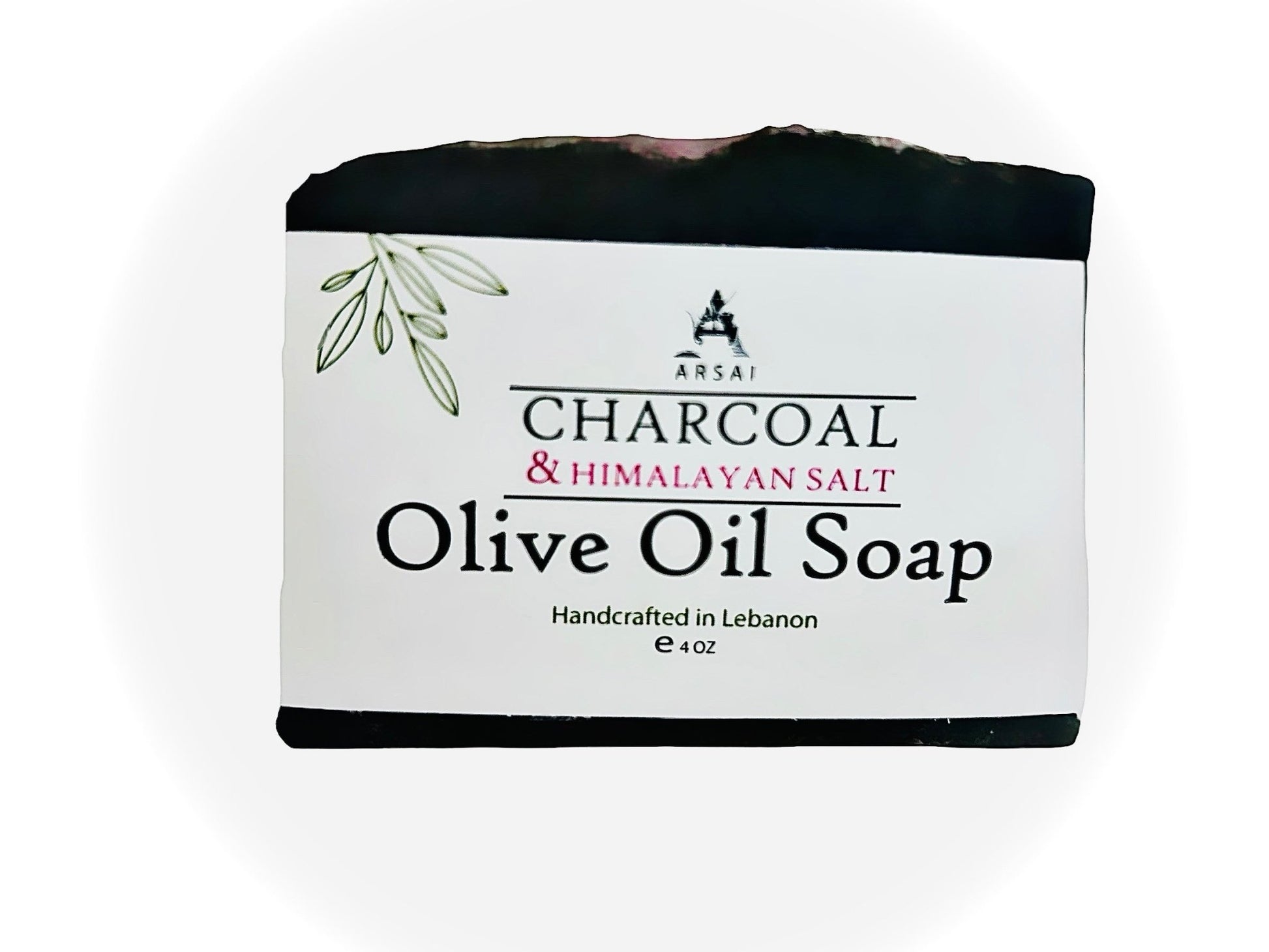 Handmade Charcoal with Himalayan Salt Olive Oil Soap Bar - Arsai Soap - Handmade Olive Oil SoapHandmade Charcoal with Himalayan Salt Olive Oil Soap BarBar SoapCHRArsai Soap5285012761889