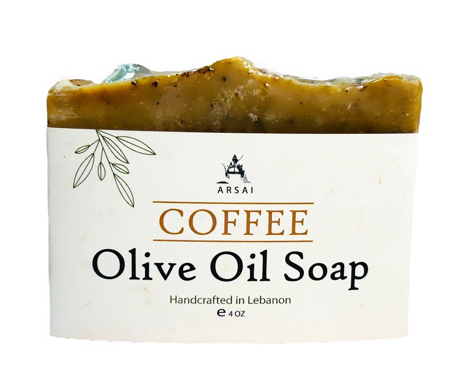 Handmade Coffee Olive Oil Soap Bar - Arsai Soap - Handmade Olive Oil SoapHandmade Coffee Olive Oil Soap BarBar SoapCFFArsai Soap5285012761858