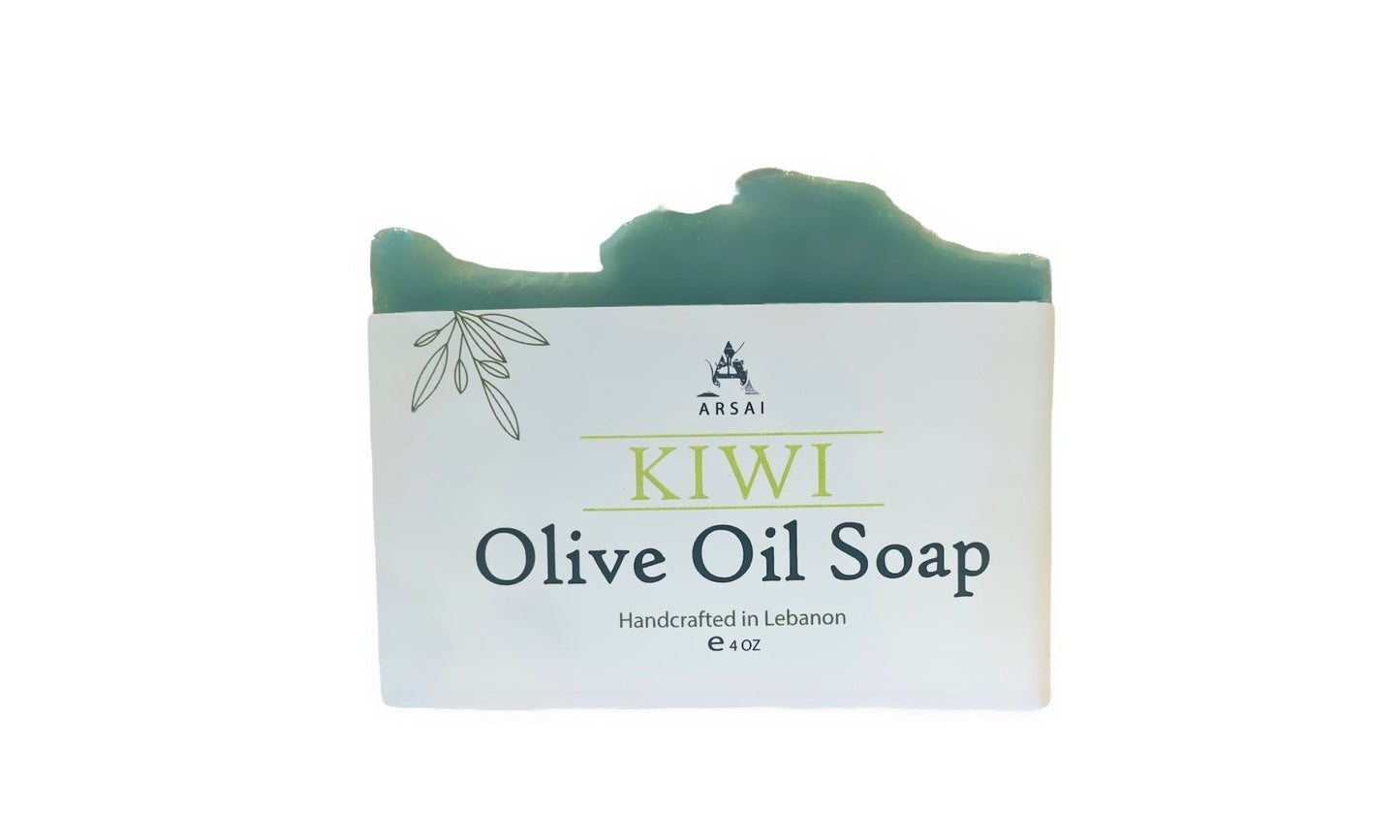 Handmade Kiwi Olive Oil Soap Bar - Arsai Soap - Handmade Olive Oil SoapHandmade Kiwi Olive Oil Soap BarBar SoapKWArsai Soap5285012761919