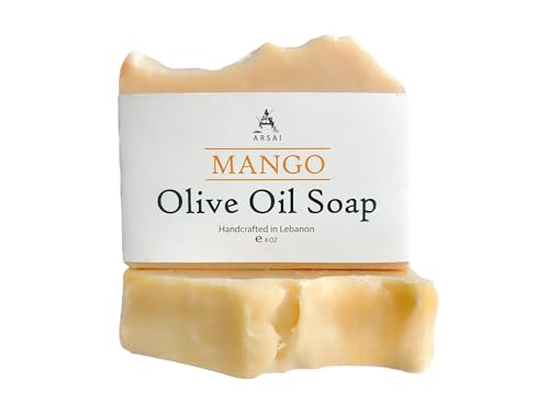 Handmade Mango Olive Oil Soap Bar - Arsai Soap - Handmade Olive Oil SoapHandmade Mango Olive Oil Soap BarBar SoapMNG - LV - OIL - SPArsai Soap5285012761476