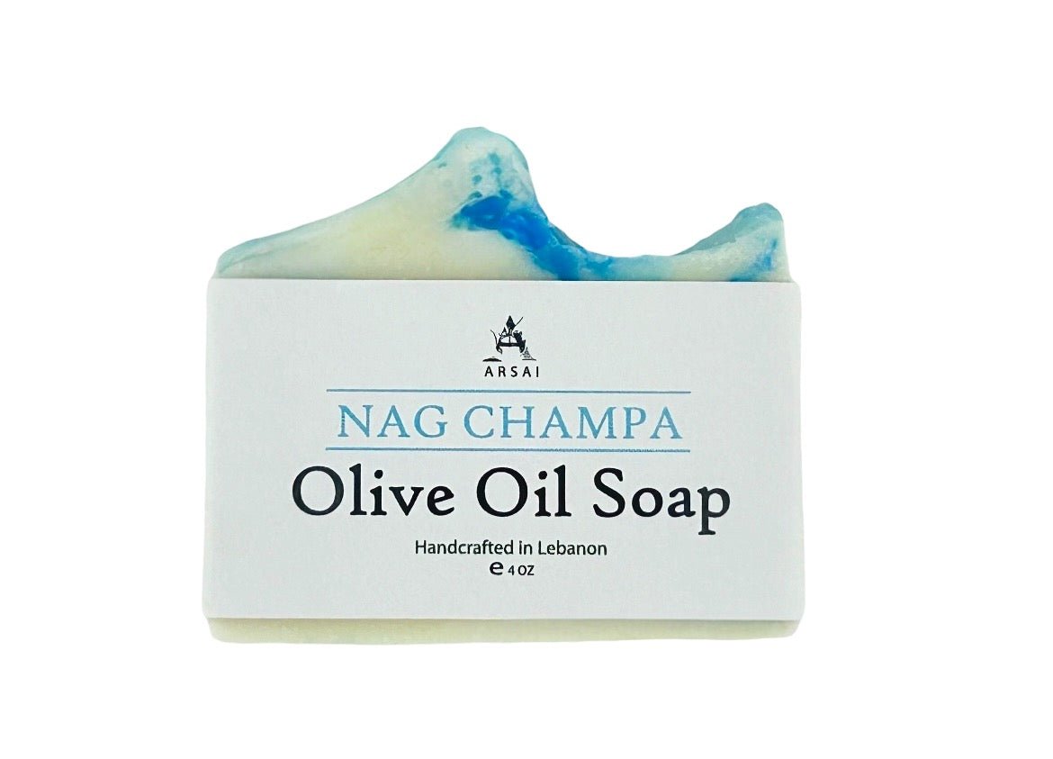 Handmade Nag Champa Olive Oil Soap Bar - Arsai Soap - Handmade Olive Oil SoapHandmade Nag Champa Olive Oil Soap BarBar SoapFRT - CCKArsai Soap5285012761902