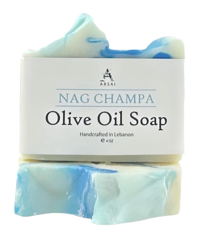 Handmade Nag Champa Olive Oil Soap Bar - Arsai Soap - Handmade Olive Oil SoapHandmade Nag Champa Olive Oil Soap BarBar SoapNG - CHPArsai Soap5285012761902