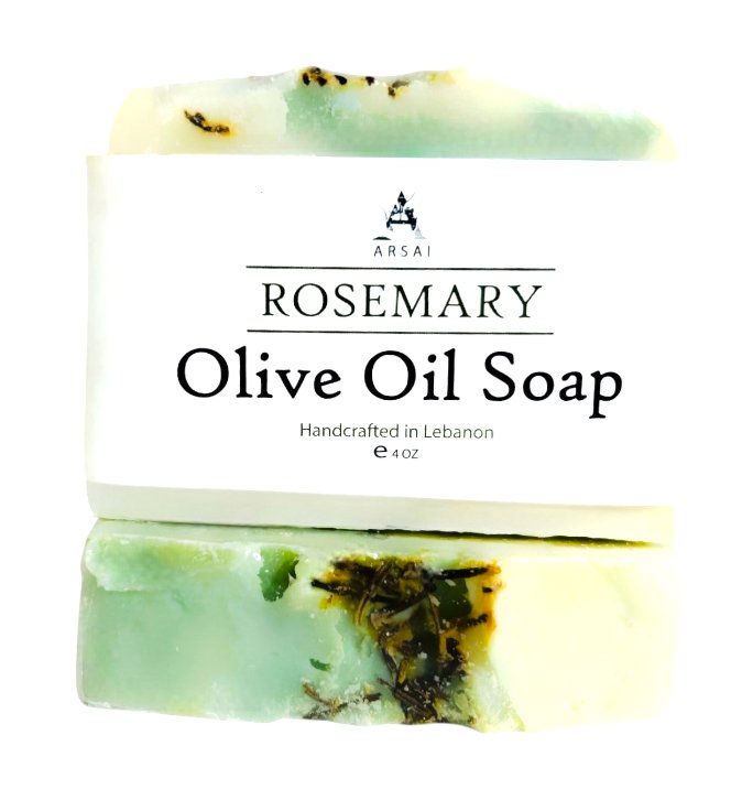 Handmade Rosemary Olive Oil Soap Bar - Arsai Soap - Handmade Olive Oil SoapHandmade Rosemary Olive Oil Soap BarBar SoapRSM - LV - OIL - SPArsai Soap5285012761551