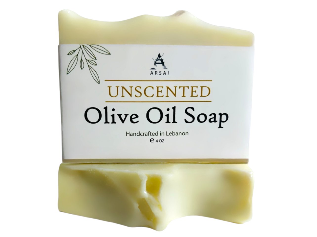 Handmade Unscented Olive Oil Soap Bar - Arsai Soap - Handmade Olive Oil SoapHandmade Unscented Olive Oil Soap BarBar SoapNSC - LV - OIL - SPArsai Soap5285012761582