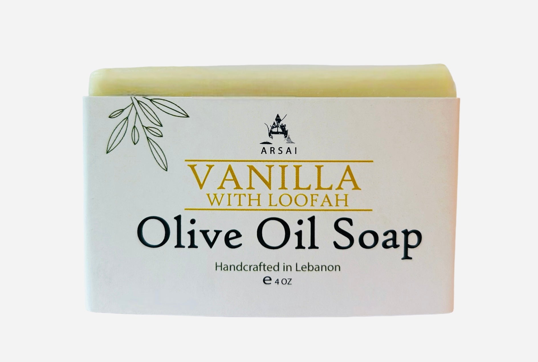 Handmade Vanilla with Loofah Olive Oil Soap Bar - Arsai Soap - Handmade Olive Oil SoapHandmade Vanilla with Loofah Olive Oil Soap BarBar SoapVNL - WTH - LFHArsai Soap5285012761544