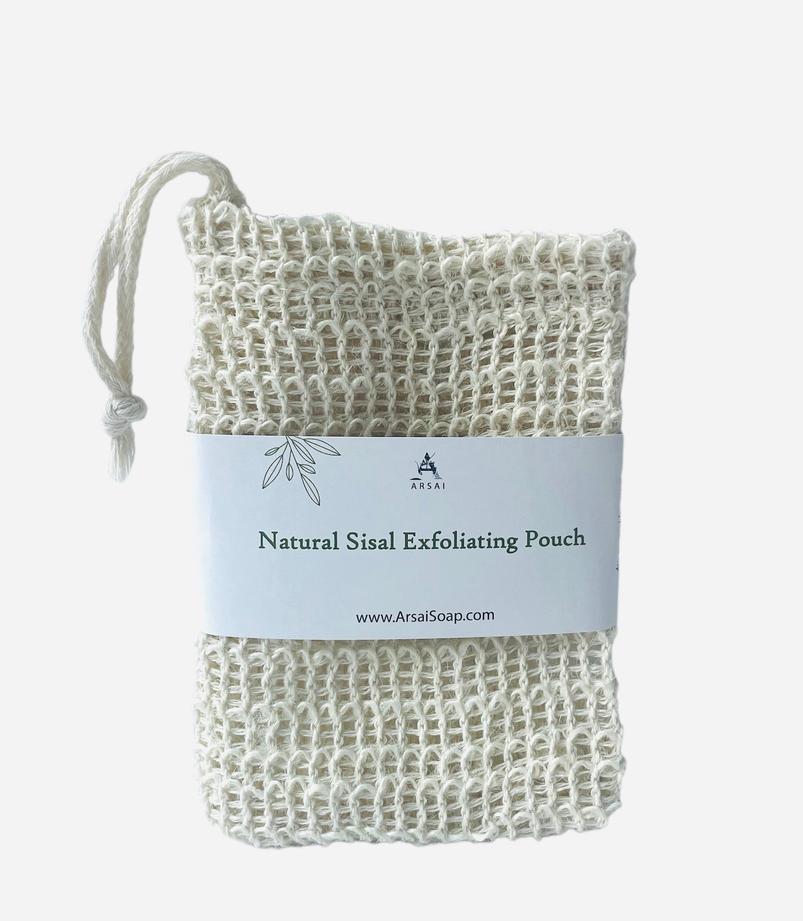 Natural Sisal Soap Saver Pouch/Exfoliator - Arsai Soap - Handmade Olive Oil SoapNatural Sisal Soap Saver Pouch/ExfoliatorSoap SaverSP - SVR - PCHArsai Soap