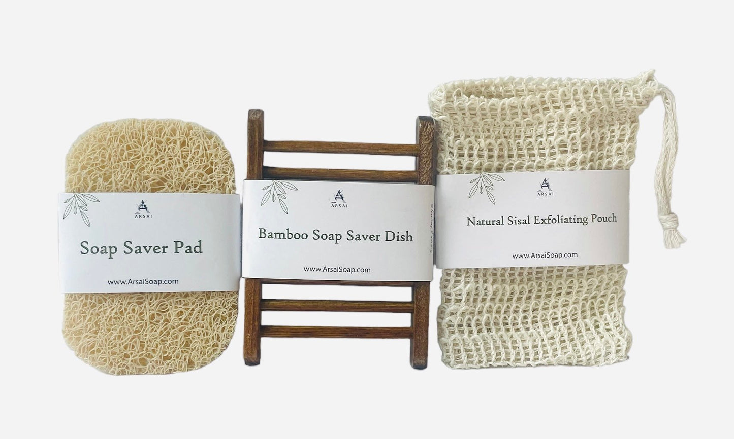 Natural Sisal Soap Saver Pouch/Exfoliator - Arsai Soap - Handmade Olive Oil SoapNatural Sisal Soap Saver Pouch/ExfoliatorSoap SaverSP - SVR - PCHArsai Soap